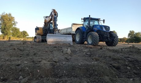 terrassement, curage étang et mare, autres - travaux agricoles 79 