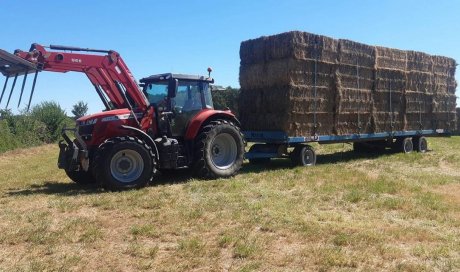 transport paille et fourrages - entreprise de travaux agricoles - département 79 - Deux-Sèvres