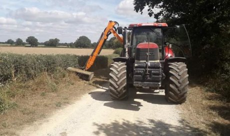 Broyage de haie - élagage - broyage d'accotement - entreprise de travaux agricoles 79 